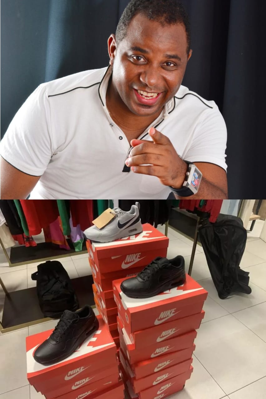 PROMOTION/VENTE DES ARTICLES NIKE: L’ARTISTE MUSICIEN KOPPO SERA CHEZ EDIMO DESIGN CE SOIR AU GRAND MALL À DOUALA