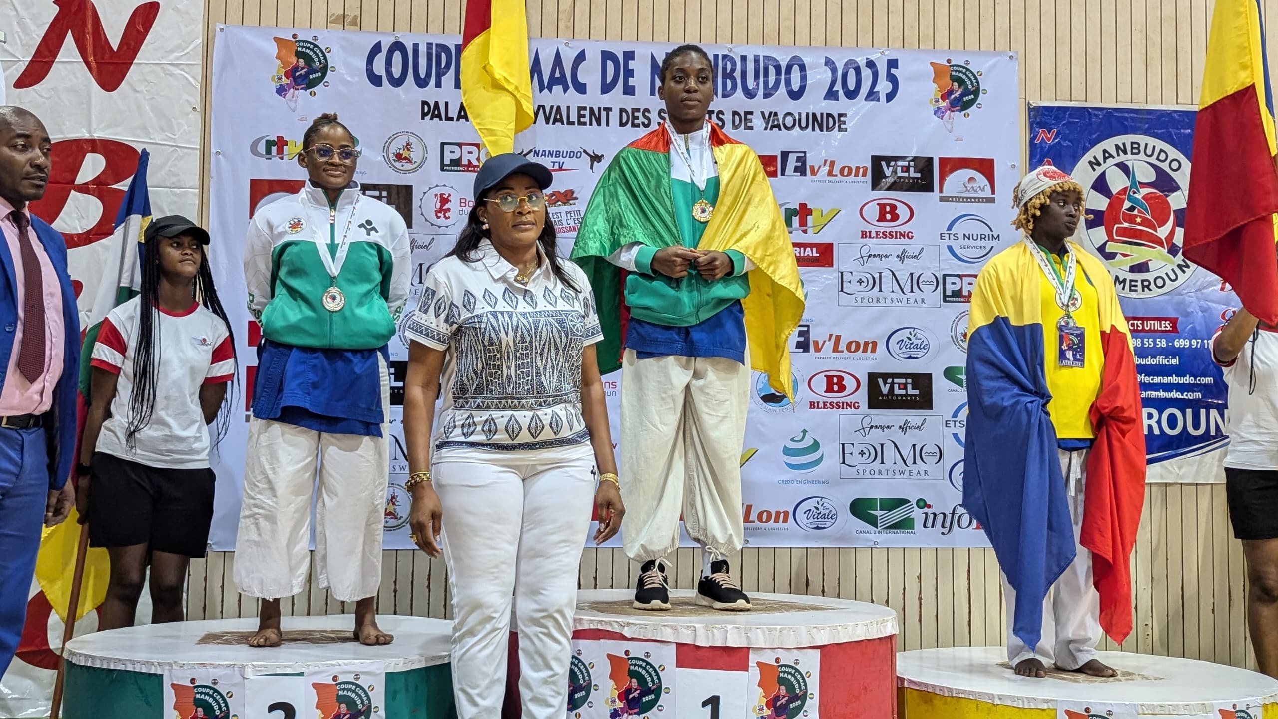 SPONSORING : EDIMO SPORTSWEAR SE DÉPLOIE LORS DE LA COUPE CEMAC DE NANBUDO