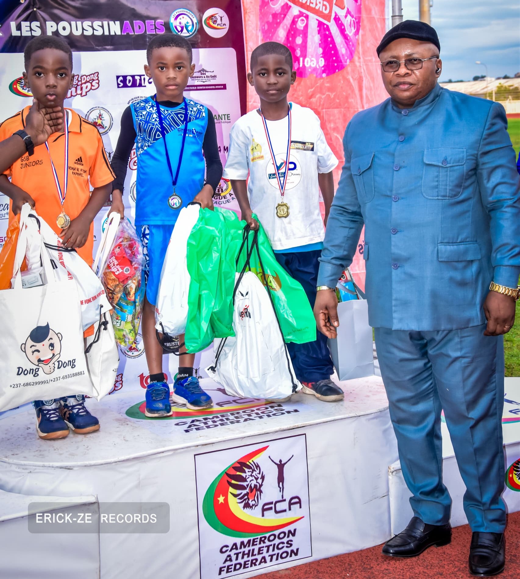 ATHLETISME : LES POUSSINADES 2025 S’ACHEVENT SUR UNE BONNE NOTE