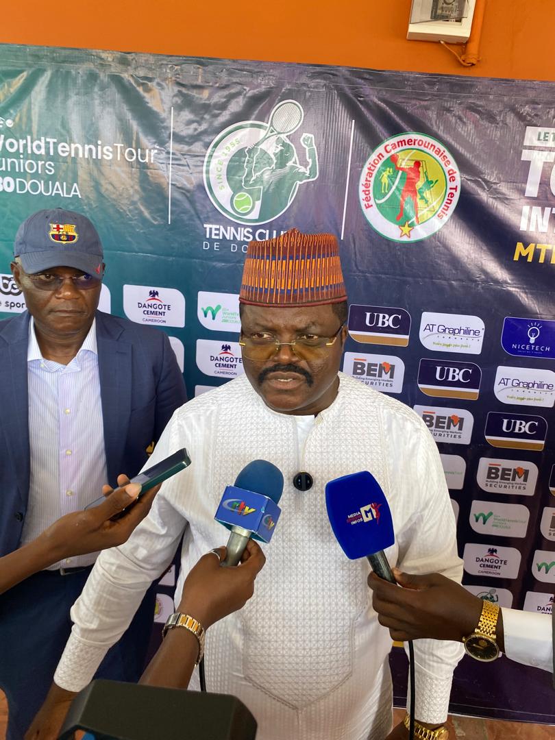 LE GOUVERNEUR SAMUEL DIEUDONNE IVAHA DIBOUA SALUE L’ECLOSION DES TALENTS AU TOURNOI INTERNATIONAL DE TENNIS