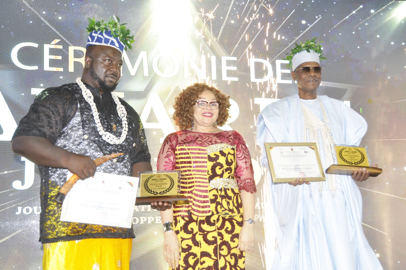 GOUVERNANCE SPORTIVE : ACHILLE BALEMAGNA HONORÉ PAR LE MINSEP GOUVERNANCE SPORTIVE : ACHILLE BALEMAGNA HONORÉ PAR LE MINSEP