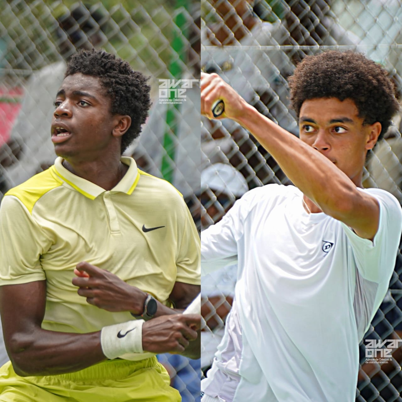 MTN ITF J30 TENNIS : L’OURAGAN MARTIN HAMMOND ET L&rsquo;INOXYDABLE AARON MEFIRE DICTENT LEUR LOI
