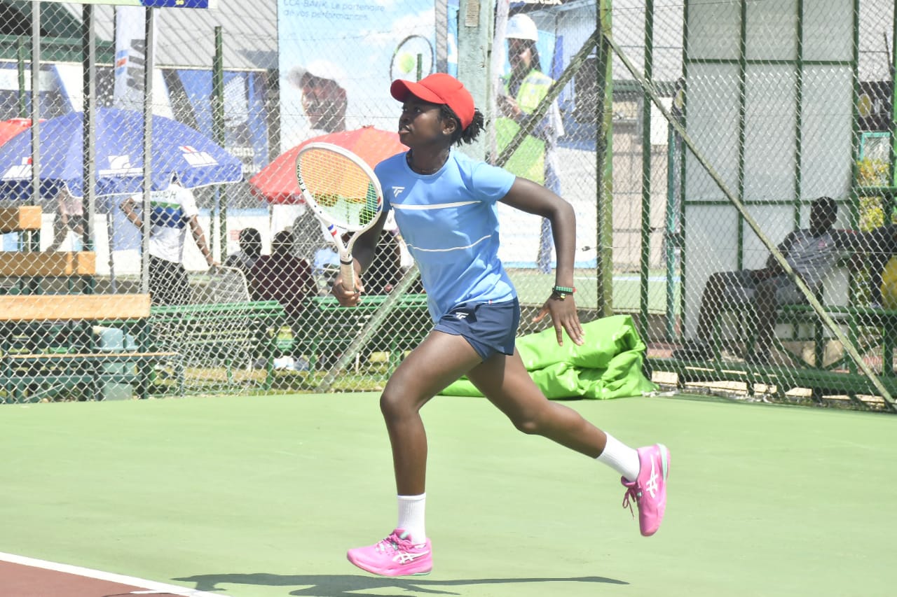 MTN ITF J30 DOUALA : SACRE À DOMICILE, GLORIA TEMGOUA, LA FORCE TRANQUILLE D’UNE CHAMPIONNE