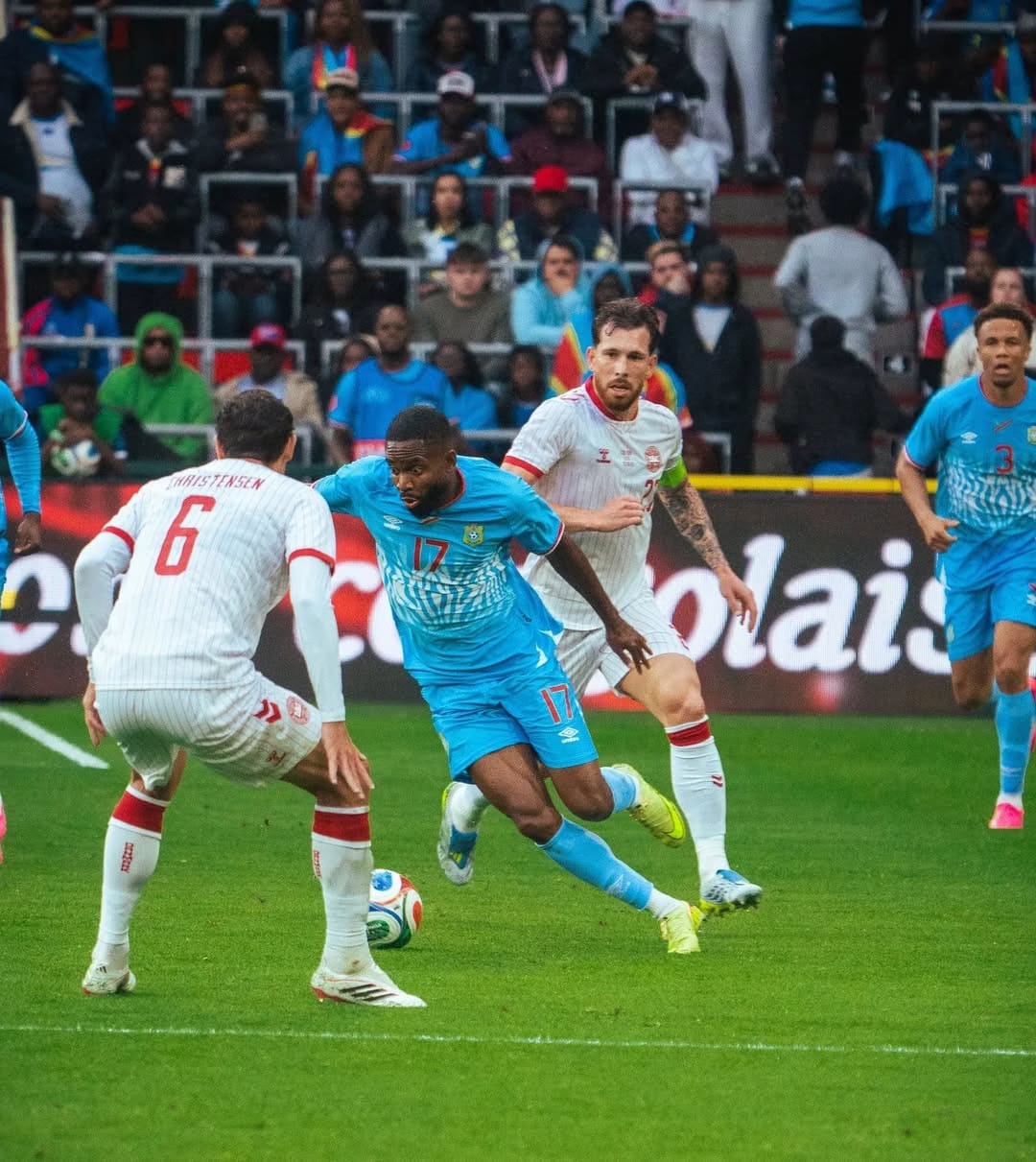 MONDIAL 2026 : LA RD CONGO TIENT LE DANEMARK EN ÉCHEC