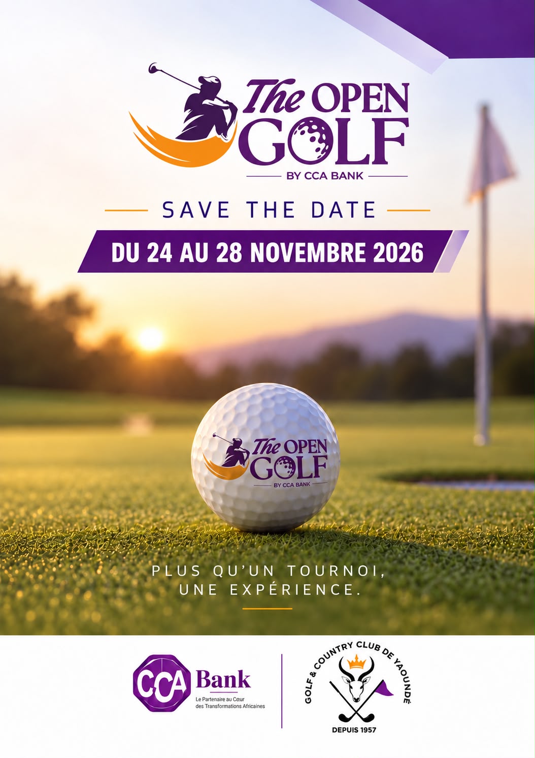 « OPEN GOLF BY CCA BANK » : L’ÉLITE DU SPORT SE DONNE RENDEZ-VOUS EN NOVEMBRE À YAOUNDÉ « OPEN GOLF BY CCA BANK » : L’ÉLITE DU SPORT SE DONNE RENDEZ-VOUS EN NOVEMBRE À YAOUNDÉ
