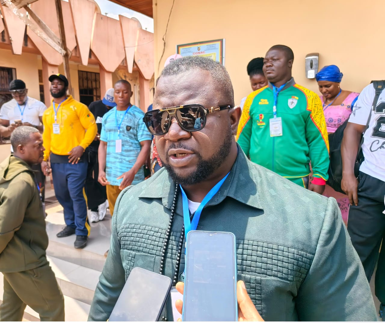 ACHILLE BALEMAGNA : « NOUS SOMMES LA MEILLEURE FÉDÉRATION SPORTIVE AU CAMEROUN » ACHILLE BALEMAGNA : « NOUS SOMMES LA MEILLEURE FÉDÉRATION SPORTIVE AU CAMEROUN »